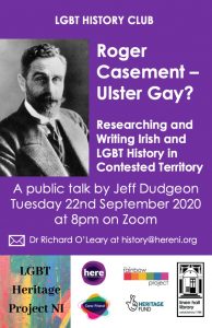 LGBT History Club - Jeff Dudgeon - Casement